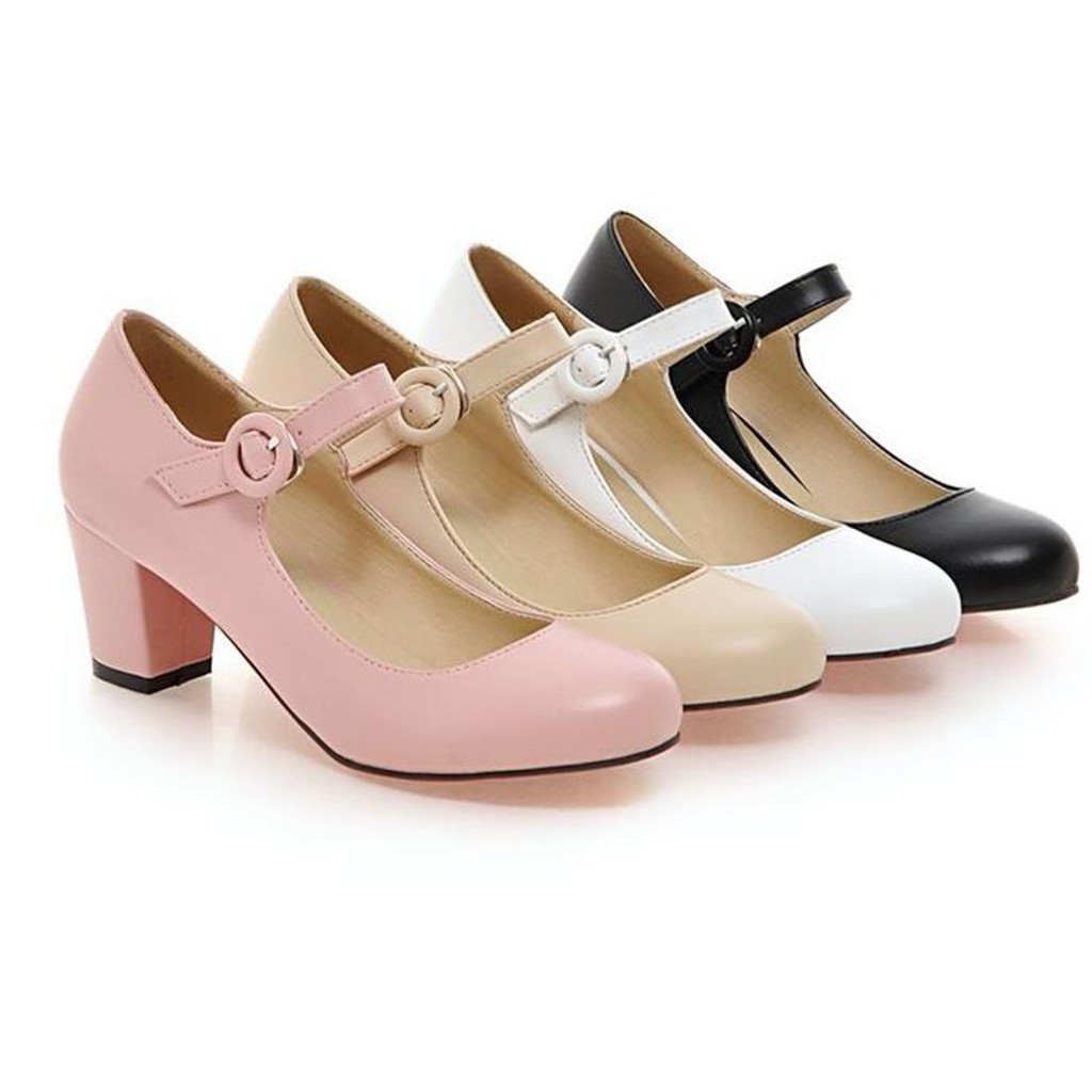 Giày cao gót nữ phong cách Lolita