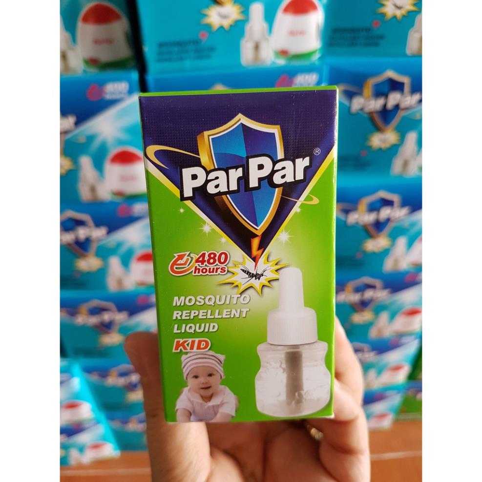 TINH DẦU ĐUỔI MUỖI PARPAR MÀU XANH CHUẨN