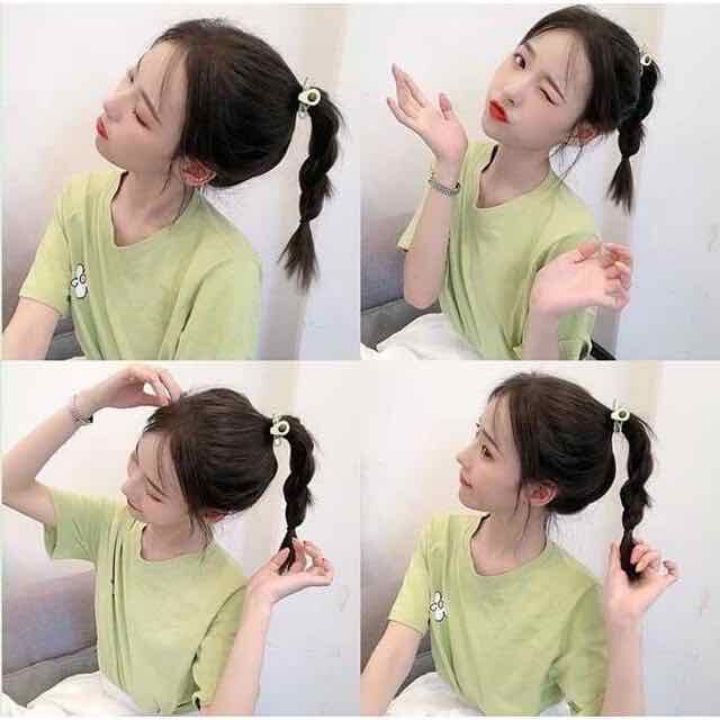 Set 5 Dây Thun Cột Tóc buộc tóc Hình Trái Bơ đẹp dễ thương phong cách Hàn Quốc siêu cute hot hit y hình giá rẻ