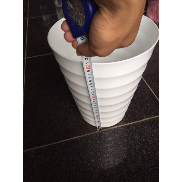 [HOT] Chậu nhựa miệng loe đường kính 25cm cao 30cm c/lượng, hg C/ty.