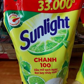 Nước rửa chén Sunlight Chanh túi 1.4kg