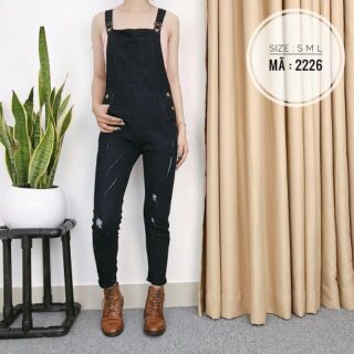 Quần yếm jeans