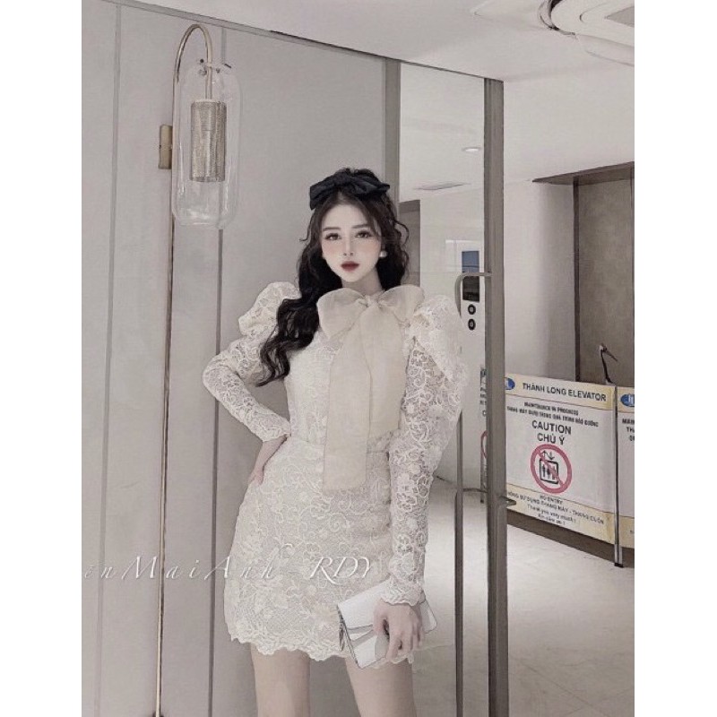 Set ren nơ cổ