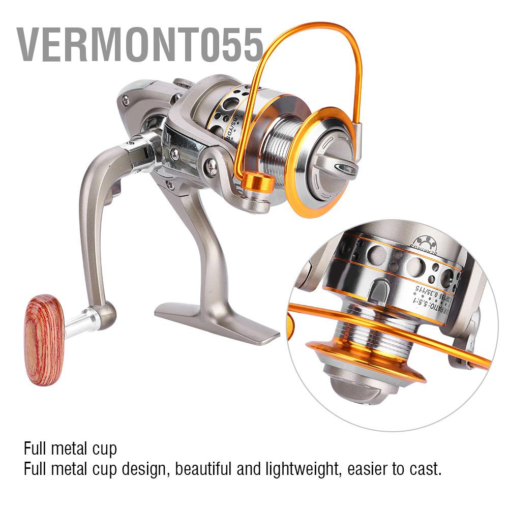 Có thể bán buônLC 1000-7000 12BB 5.5: 1 Cuộn câu có thể gập lại Cánh tay điều khiển phía sau Kéo Spool Cá Bánh xe quay Hàng giao ngayVermont055