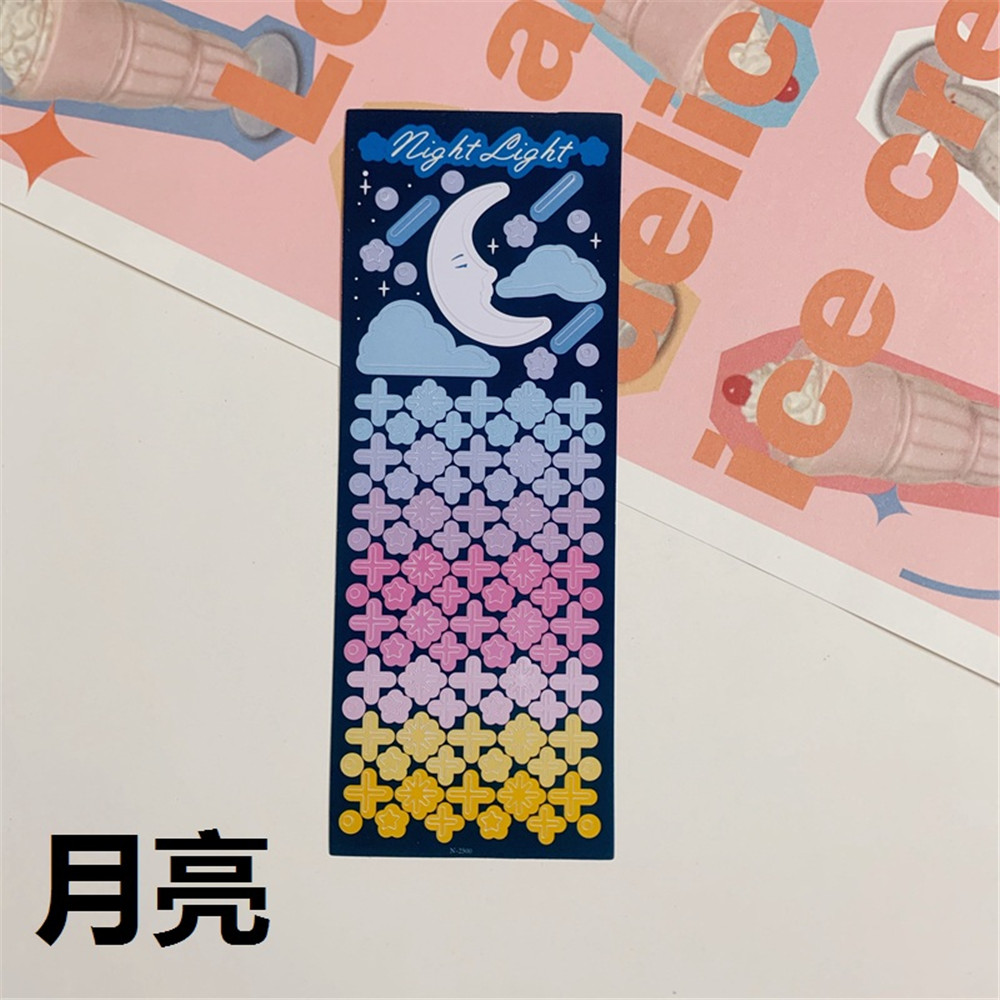 Miếng Dán Hình Ngôi Sao Trang Trí Điện Thoại Chống Thấm Nước Tiện Dụng