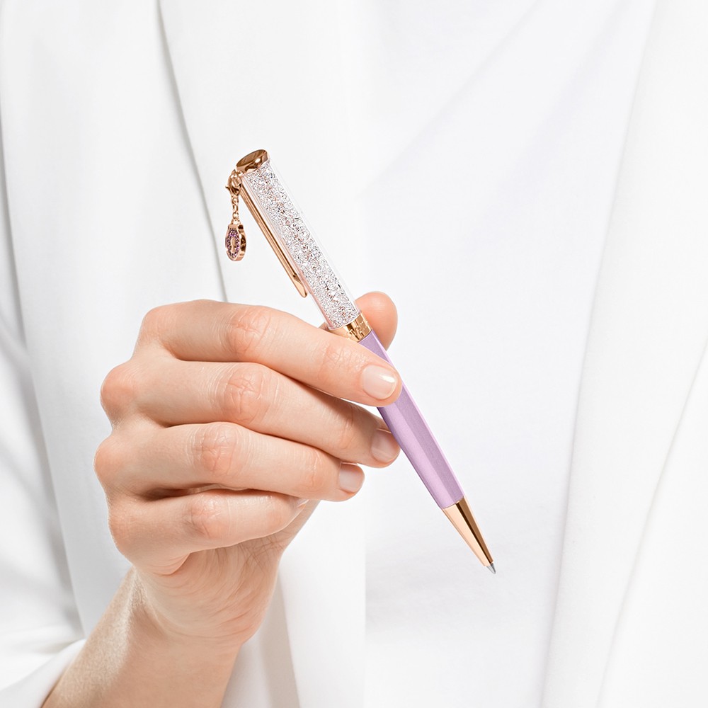 Bút Bi Swarovski Hình Trái Tim Xinh Xắn Cho Bạn Gái