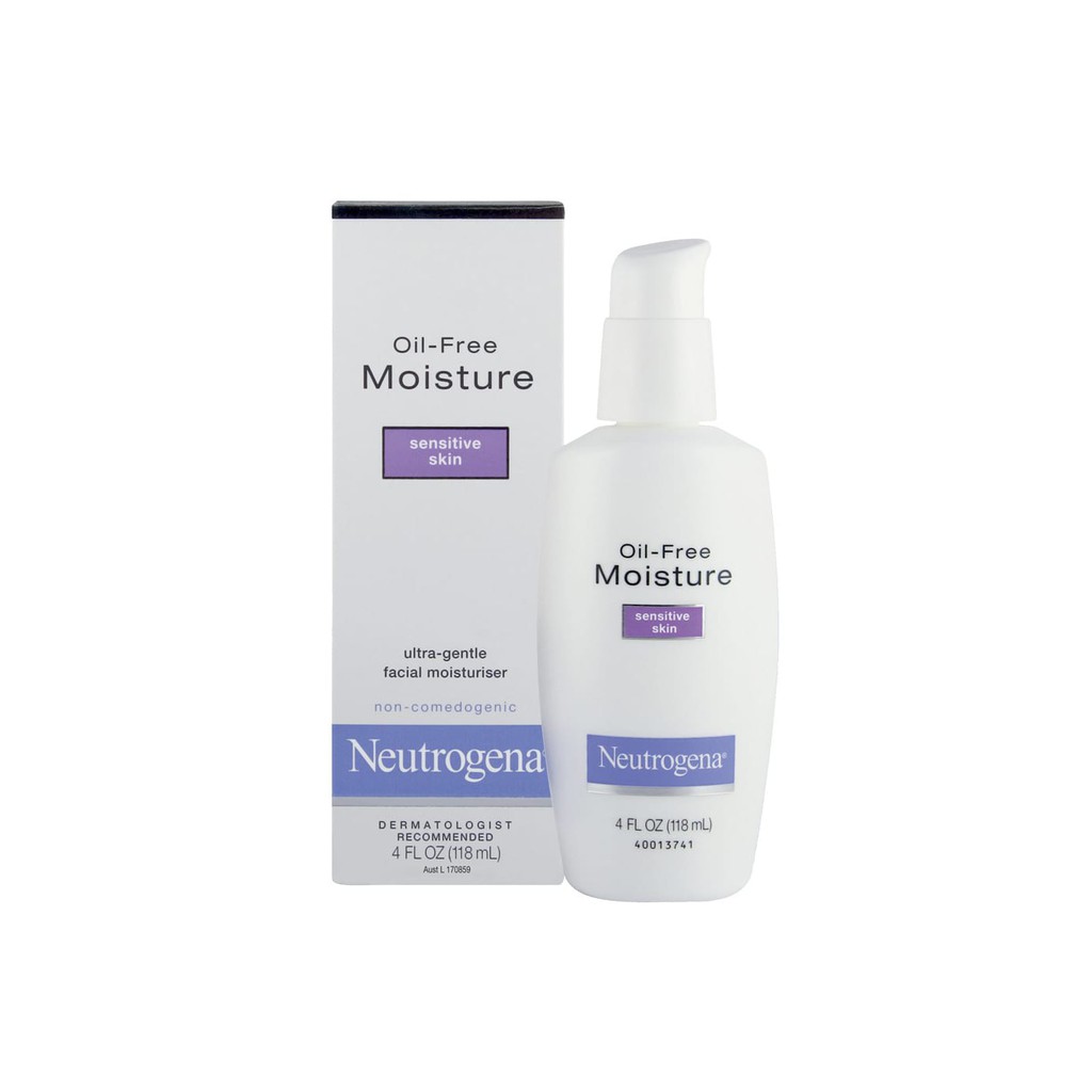 Kem dưỡng dành cho da nhạy cảm Neutrogena Oil-Free Moisture Sensitive Skin 118ml