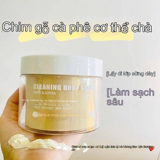 Tẩy tế bào chết toàn thân Kem tẩy tế bào chết muối biển toàn thân Peel gà lột da chết Coffee Mild Scrub tẩy da chết