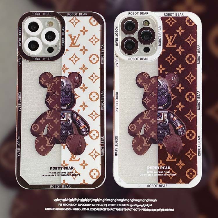 Ốp điện thoại họa hình gấu đáng yêu thích hợp cho IPhone 13 12 Mini 11 10 Pro XS Max X XR 8 7 6 6S Plus SE 2020