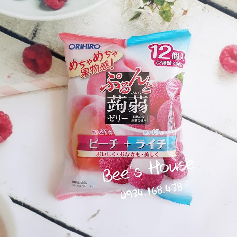 Thạch Trái Cây Orihiro Mix 2 Vị