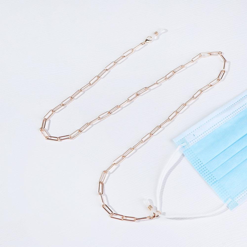 Dây Đeo Mắt Kính Đọc Sách Bằng Kim Loại Phong Cách Vintage Mới