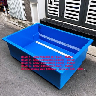 Thước decal dán hồ/tank đo cá KOI