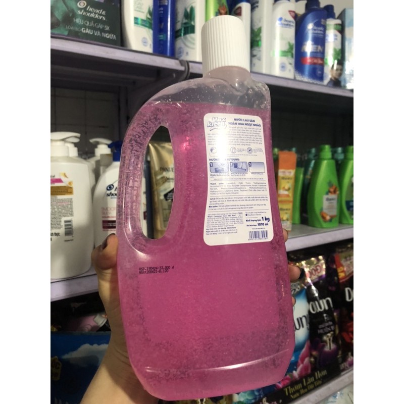 Nước lau sàn maxkleen chai 1kg