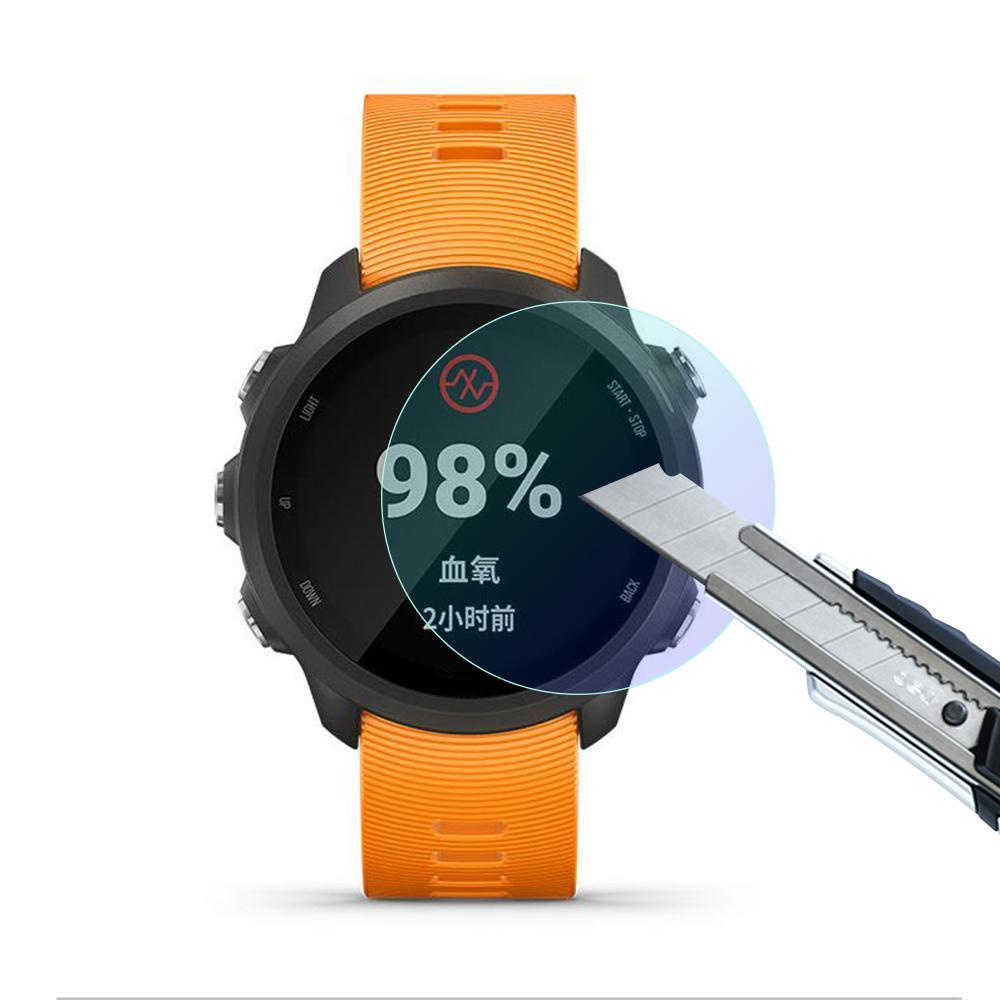Kính Cường Lực Trong Suốt Cong 2.5D Cho Garmin Forerunner 245M / 245