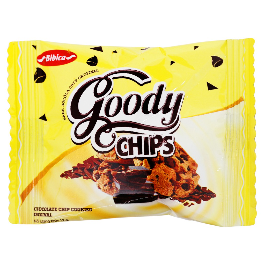 Bánh quy socola chip Original Goody Chips hộp 144g