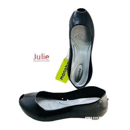 Giầy  nhựa đế thấp đen Thái Lan monobo | BigBuy360 - bigbuy360.vn