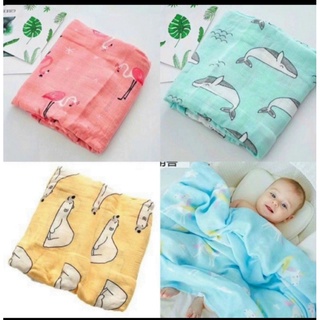 KHĂN ADEN SỢI TRE 2 LƠP CHO BÉ