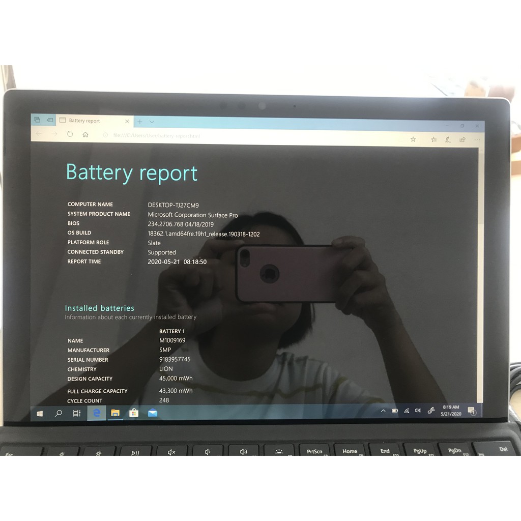 Microsoft Surface Pro 5 LTE Adanced I5/8G/256GB+ Phím - Bảo hành, bảo hiểm Microsoft đến 10/5/2021 [ Like New ] | BigBuy360 - bigbuy360.vn