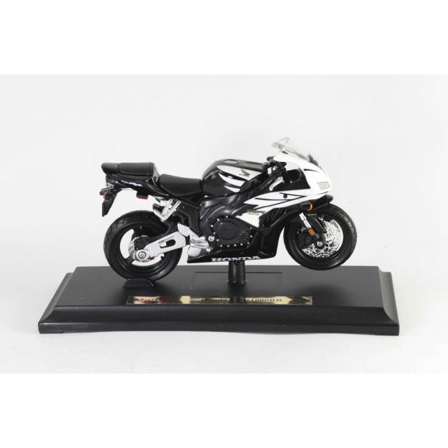 XE MÔ HÌNH - MOTO Honda CBR1000RR Đen Trắng - MAISTO tỷ lệ 1:18