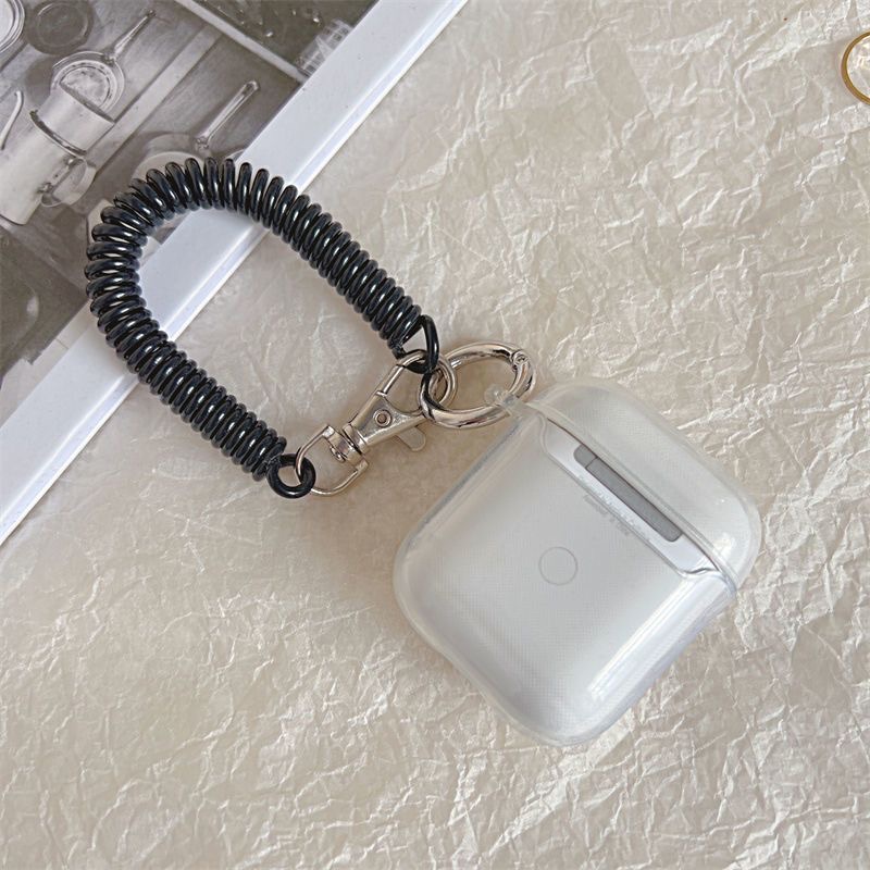 Vỏ Bảo Vệ Hộp Sạc Tai Nghe Bluetooth airpods 1 2 3 pro Bằng tpu Mềm Trong Suốt Họa Tiết Prada Dễ Thương Mới