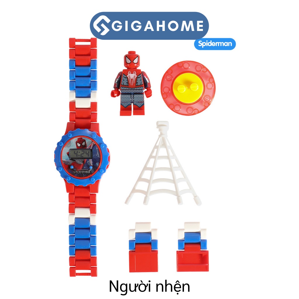Đồ Chơi Đồng Hồ Biến Hình Siêu Anh Hùng Robot GIGAHOME Cho Bé Tự Do Lắp Ráp 7903
