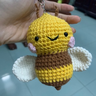 Móc khoá đom đóm handmade