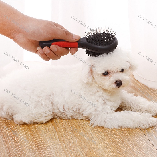 LƯỢC CHẢI LÔNG CHÓ MÈO, CÓ 2 MẶT, PHÙ HỢP VỚI NHIỂU LOẠI LÔNG