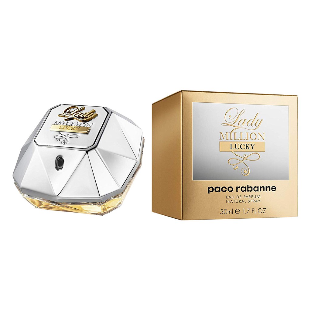 Nước hoa nữ Paco Rabanne Lady Million Lucky EDP 50ml