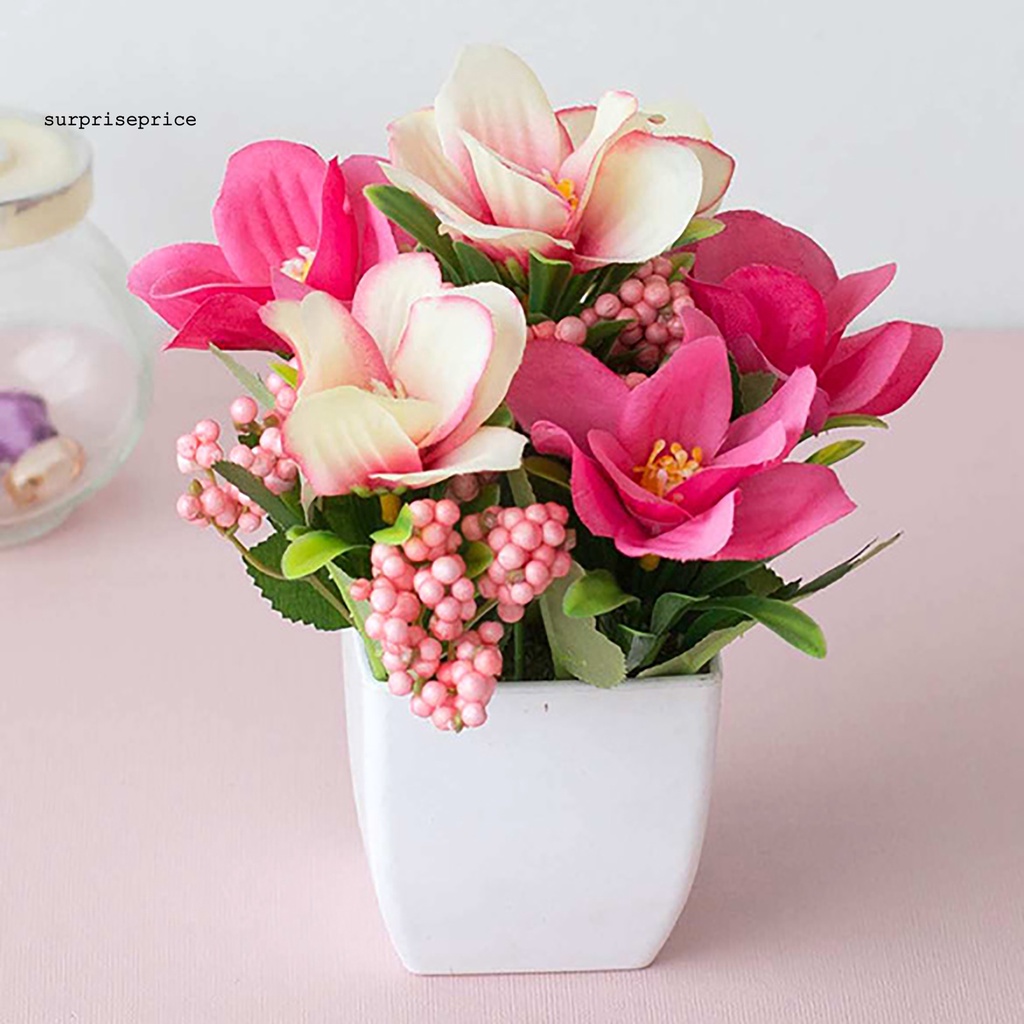 Cây cảnh nhân tạo bằng nhựa dùng cho trang trí để bàn tươi mát