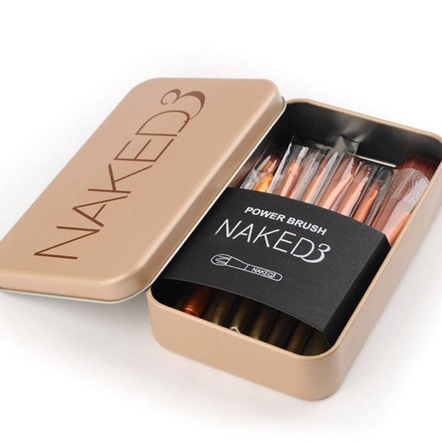 Bộ cọ 12 cây Naked3