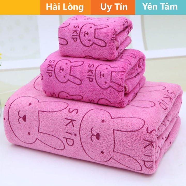 Bộ 3 khăn tắm Thái Lan siêu hot loại lớn 1m4