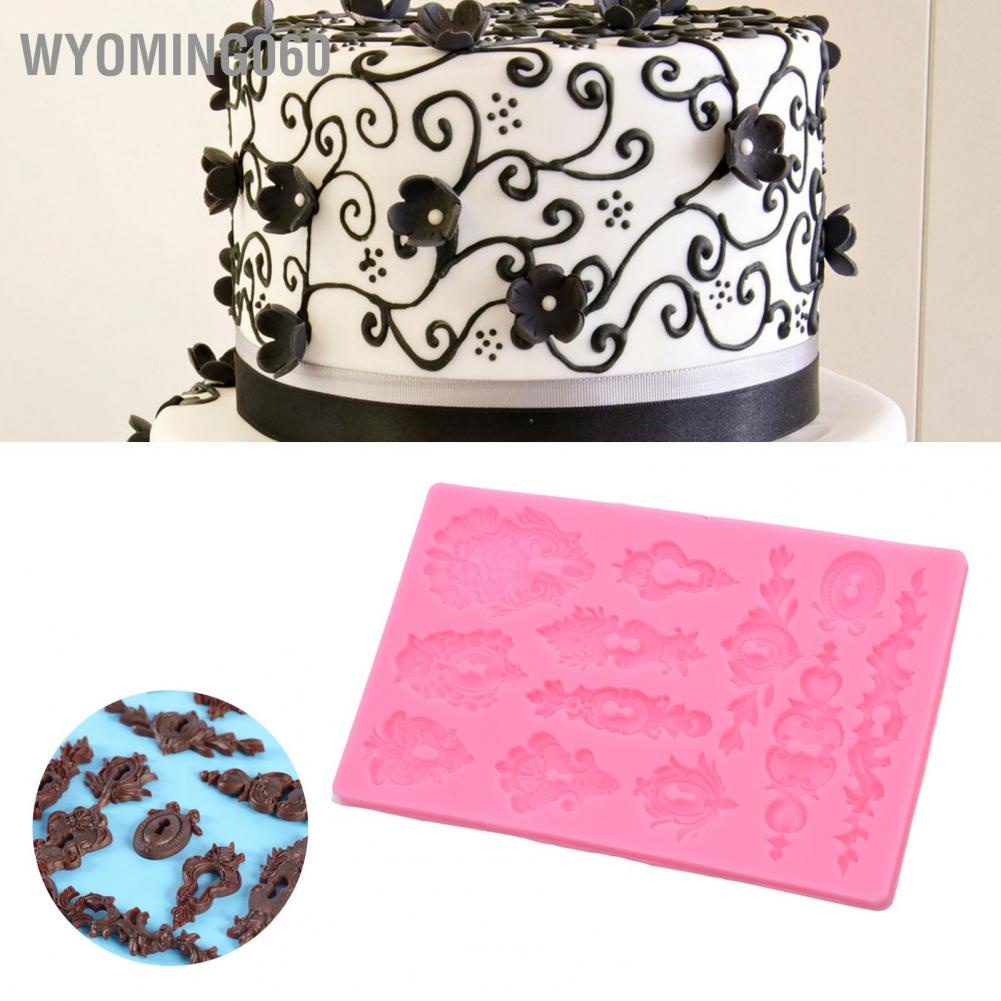 Wyoming060 Silicone Molds Relief 3D Muffin Mould for DIY Baking Candy Chocolate Chip