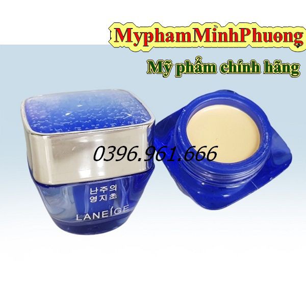 Bộ mỹ phẩm Laneige Xanh 5in1 mờ nám, trắng da