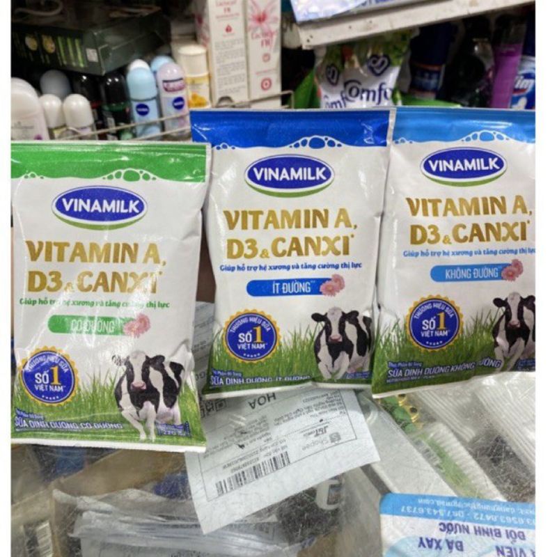 Túi sữa vinamilk 220ml