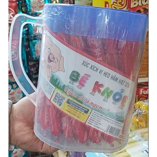 Xúc xích heo vị heo thịt hầm hạt sen. Một ca 50 cây 1 cây 30g.