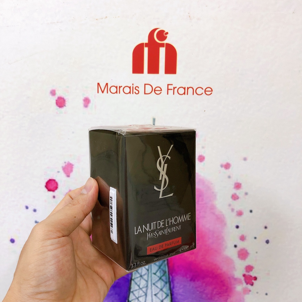 Nước hoa nam Yves Saint Laurent La Nuit De L’Homme EDP nội địa nhập khẩu chính hãng pháp có bill bảo hành