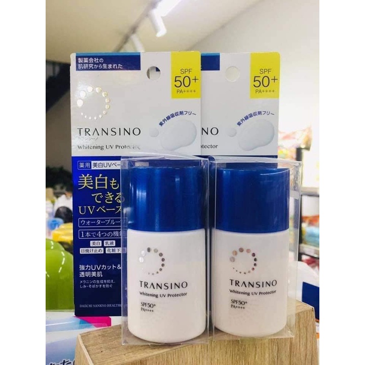 KEM CHỐNG NẮNG DƯỠNG DA TRANSINO WHITENING DAY PROTECTOR SPF50 PA+++ 30ML CHÍNH HÃNG - 10706