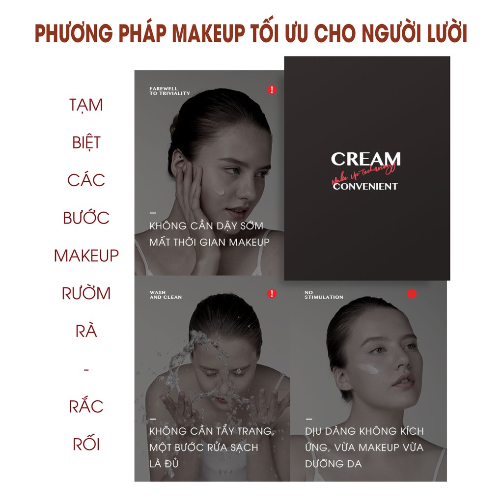 Kem Dưỡng Trắng Da Nâng Tone CIYAOO Toneup Cream 2 IN 1 50g | WebRaoVat - webraovat.net.vn