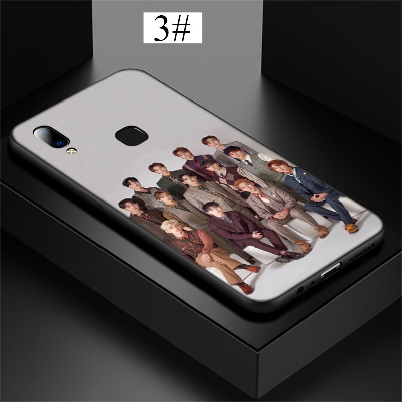 Ốp Điện Thoại Silicon Dẻo In Hình Nhóm Nhạc Seventeen FO72 Cho OPPO F9 F11 F17 F19 Pro Plus A7X A3S A5 A9 A7