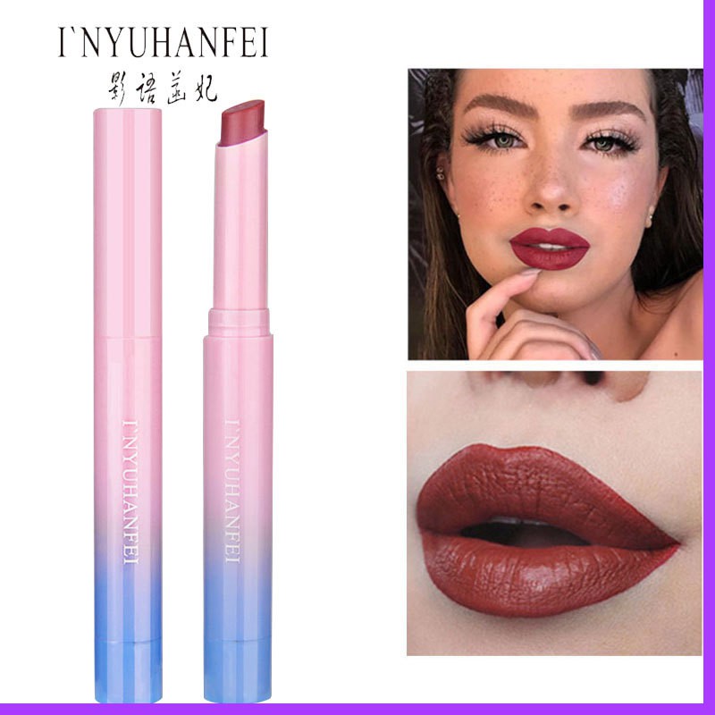 (Hàng Mới Về) Son Môi Dưỡng Ẩm Lâu Trôi Màu Sắc Hợp Thời Trang Dành Cho Nữ | BigBuy360 - bigbuy360.vn