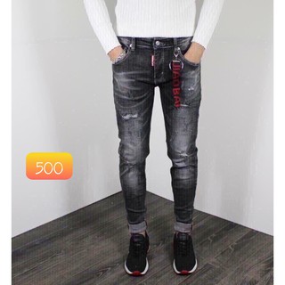 quần jean nam RÁCH KIỂU chất jean giãn tốt 500 /02R