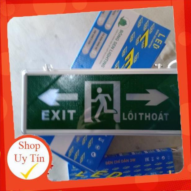 Đèn Led EXIT Đèn Thoát Hiểm 1 mặt Và 2 Mặt- Rẽ Trái,Phải 🍀🍀CAM KẾT CHẤT LƯỢNG SẢN PHẨM VÀ DỊCH VỤ TỐT NHẤT:🍀🍀