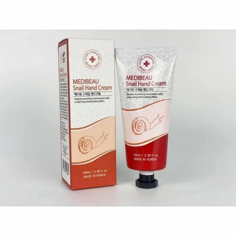 Kem dưỡng da tay Medibeau snail ốc sên Hàn Quốc