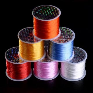 Cuộn dây cước co giãn làm trang sức thủ công 1mm 10m