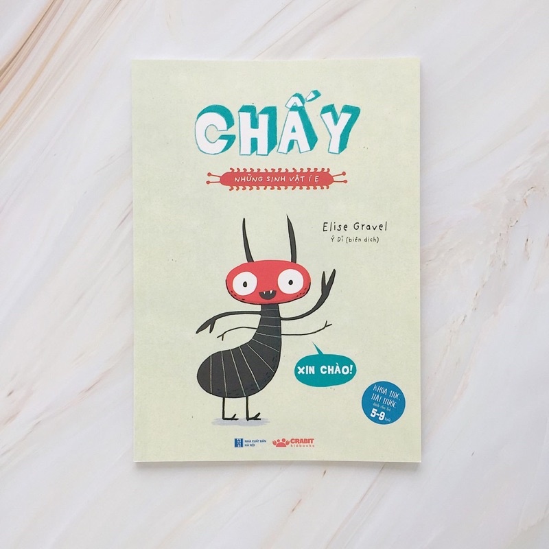 Sách - Những sinh vật í ẹ - Nhận biết con vật cho bé - Khoa học vui nhộn - Crabit Kidbooks