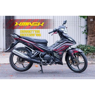Decal tem trùm xe exciter 135 mẫu dong ho