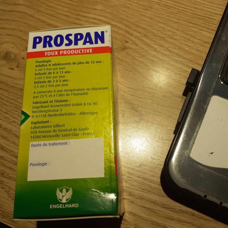 Siro - ho pro span Pháp 100ml