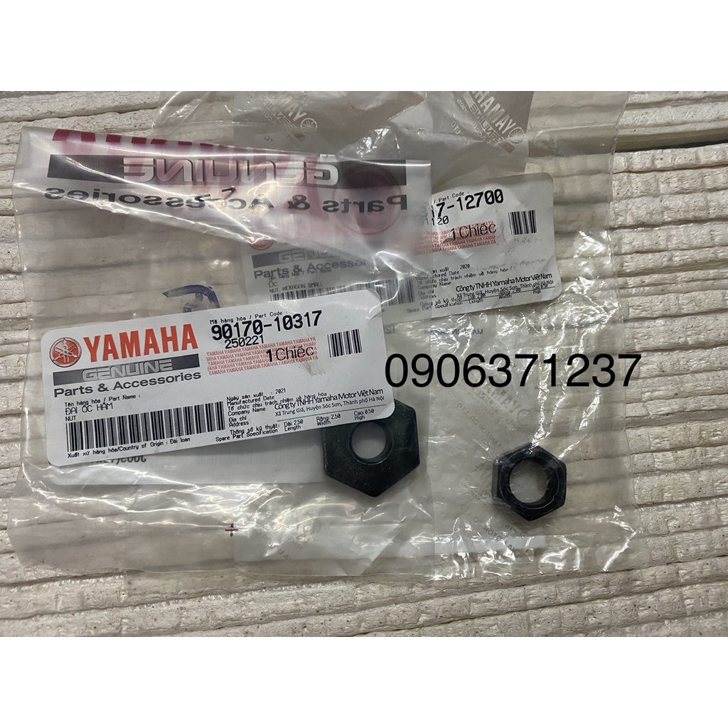 ỐC TÁN NỒI TRƯỚC VÀ SAU XE NOUVO ZIN