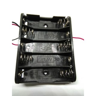 Đế pin tiểu AA 1/2/3/4/5 cell mắc nối tiếp (khay gắn pin AA)(set 2 cái)