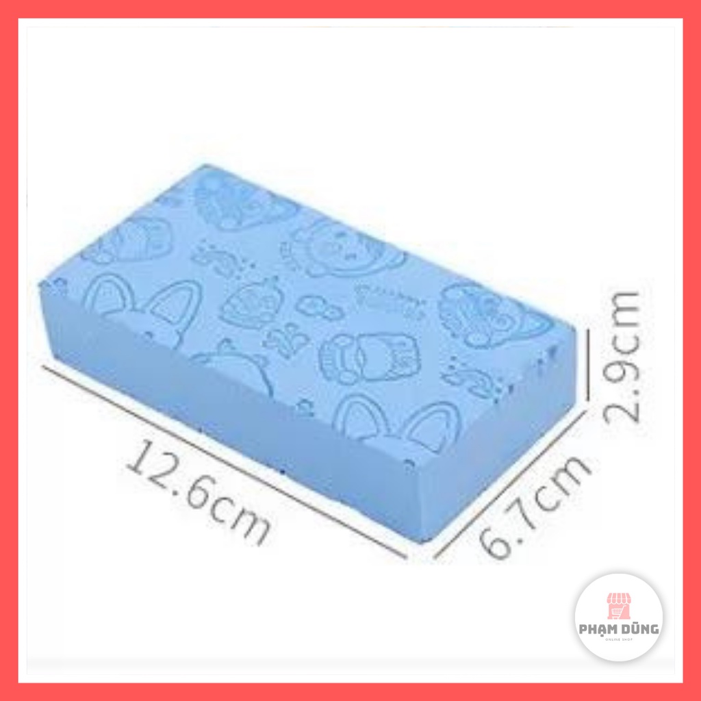 Bông tắm bọt biển kì gét tẩy da chết siêu sạch , mút tắm tẩy tế bào chết siêu thần thánh